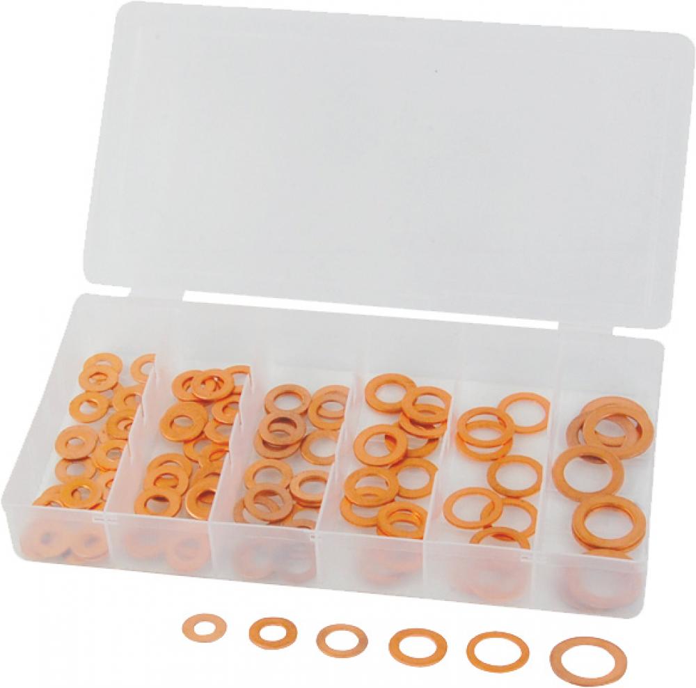 110 PC COPPER WASHER ASST