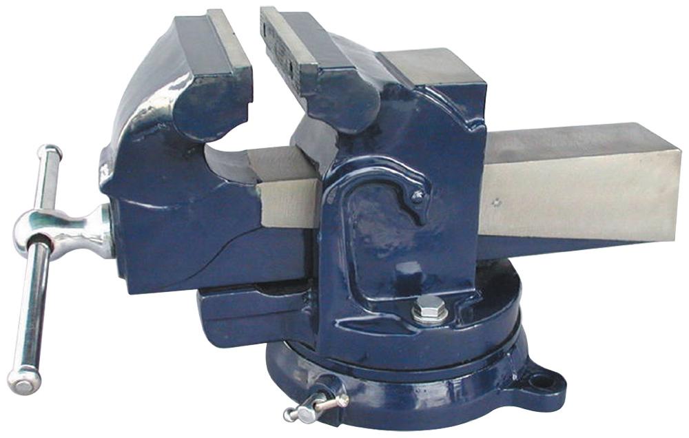 5” PROFESSIONAL SHOP VISE WITH SWIVEL LOCKING BASE