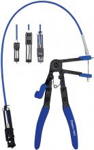 G2S AST-94093 - MULTI-CABLE HOSE CLAMP PLIERS WITH 3 CABLES PLUS 4 JAWS: STANDARD