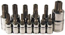 G2S ATD-13775 - 13 PC TAMPERPROOF TORX BIT SOCKET SET