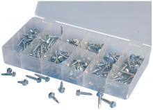 G2S ATD-349 - 200PC HEXWASHER HEAD SELF-DRILLING SCR ASSORTTMENT