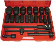 G2S ATD-6405 - 3/4" DR 22 PC DEEP IMPACT SOCKET SET