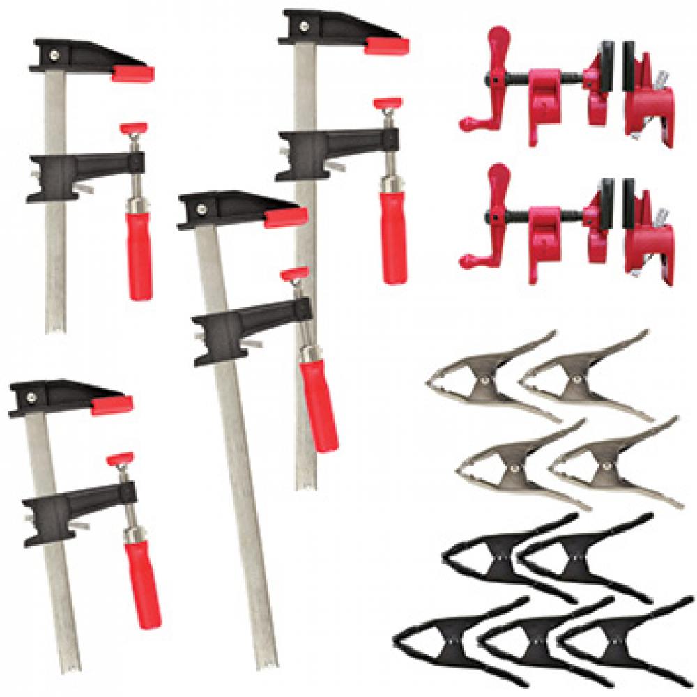 Bessey Quality Woodworking Clamp Set, Set Of 15