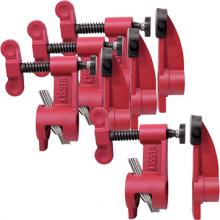 Bessey Tools PC-34DR-4PK - Deep Reach Pipe Clamp, Traditional Style, PC-DR