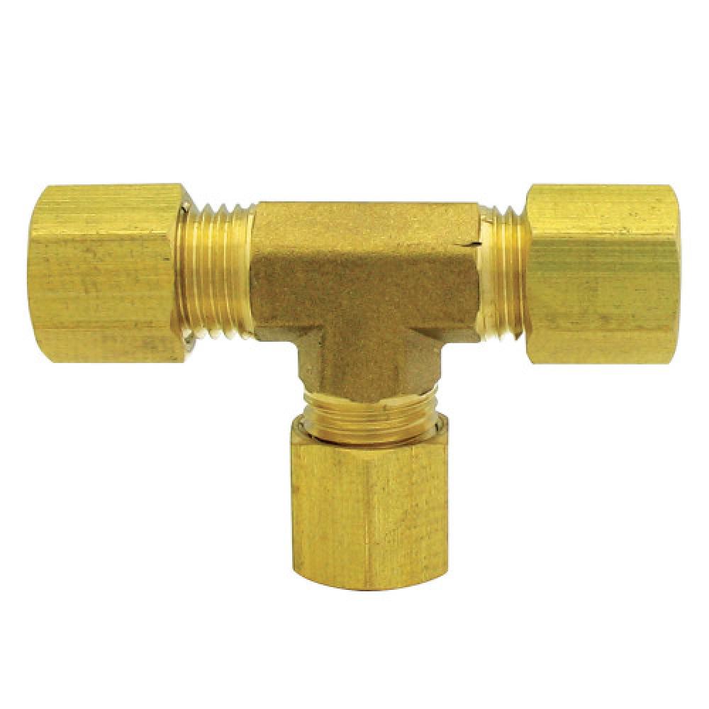 3/4&#34; Compression Tee Brass