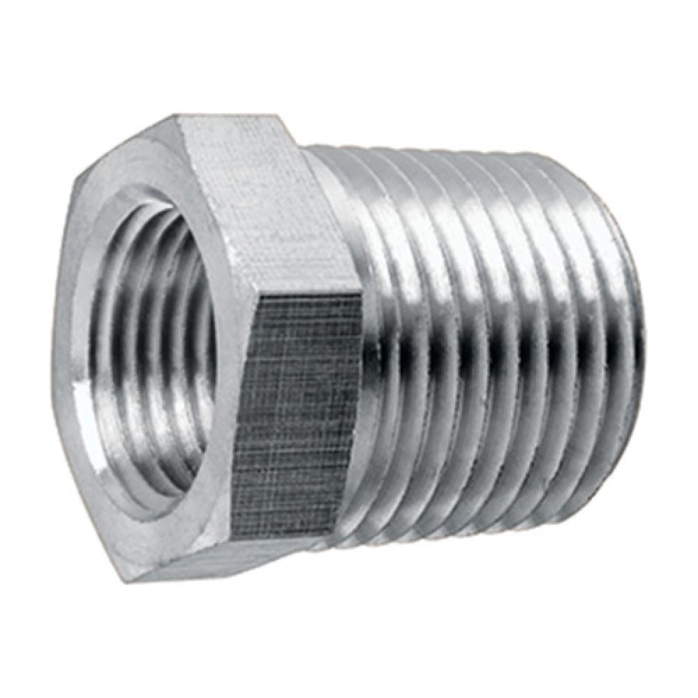 1-1/2&#34;x1-1/4&#34; Pipe Hex Bushing 316 Stainless Steel sched 40 (150#)