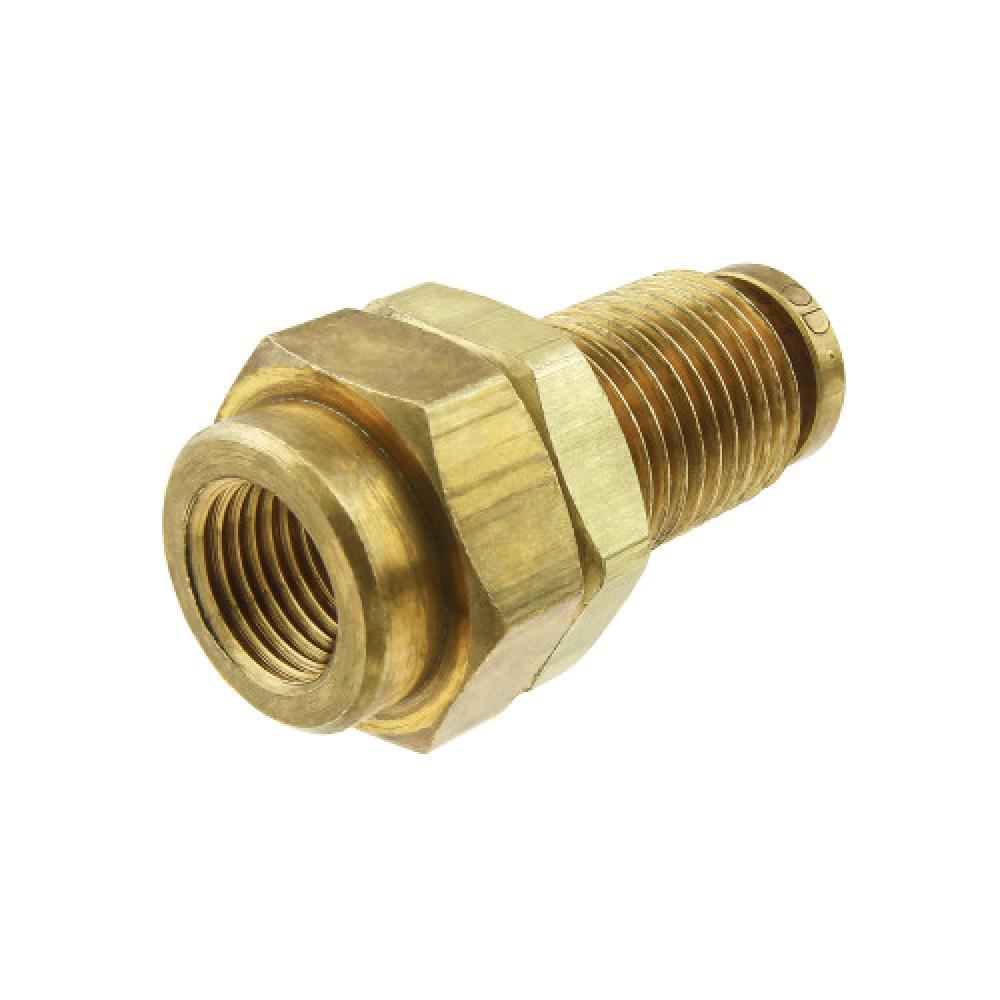 1/4&#34;x1/8&#34; PTC Bulkhead Union Female Brass