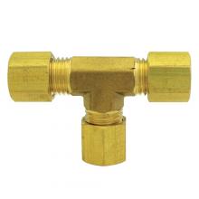 Paulin D64-12 - 3/4" Compression Tee Brass