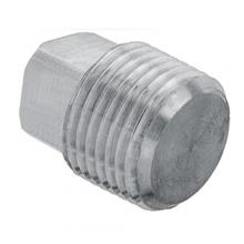 Paulin DSS109-B - 1/4" Square Head Pipe Plug 316 Stainless Steel sched 40 (150#)