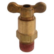 Paulin D42-A - 1/8" Drain Cock Needle Seat Brass