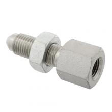 Paulin DSBH346-6B - 3/8"x1/4" JIC 37° Flare Bulkhead Female Connector