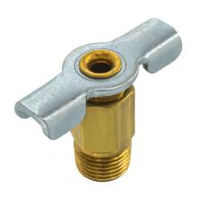 Paulin D43-B - 1/4" Drain Cock Needle Seat Brass