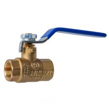 Paulin DBV2103-E-CGA - 3/4" Ball Valve 600 P.S.I. CGA 3.16 Two-Way Full Port Brass