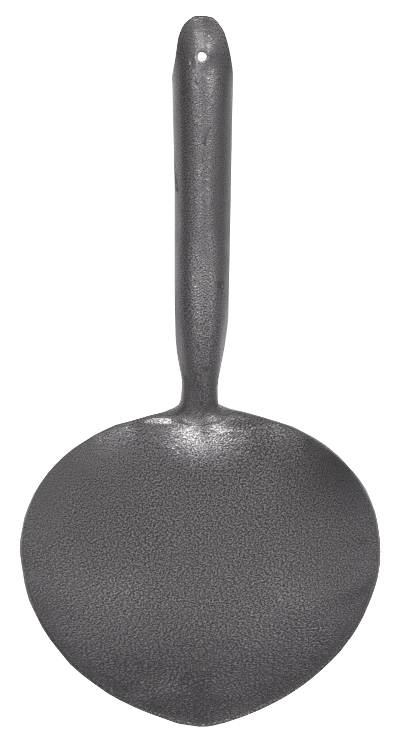 Blade, steel, spoon shovel, 9"x10.75", solid shank, Garant