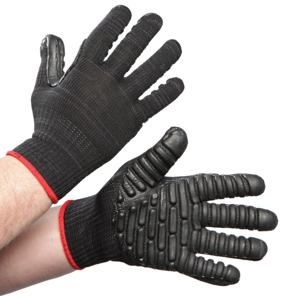 BLACKMAXX M GLOVE ANTIVIBRATION RED CUFF