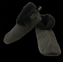 Watson Gloves 154-XS - FLEECE NAVIDAD WASTENOT FLEECE SLIPPERS-XSMALL