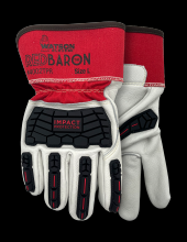 Watson Gloves 4002TPR-X - RED BARON FULLGRAIN COW COMBO TPR - X