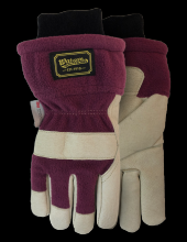 Watson Gloves 9913-L - GALE FORCE FOR HER FULLGRAIN PIGSKIN EC60 LINED WOMENS COMBO - L