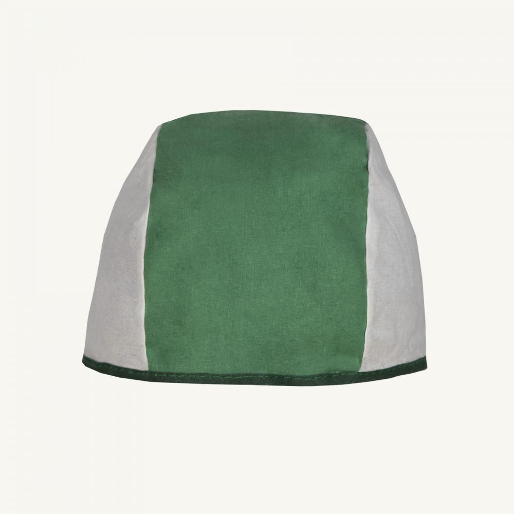 WELDING BEANIE GREEN & WHITE