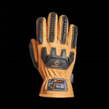 Superior Glove 378GOBBFC-3XL - CUT A4 IMPACT 3 FINGERCAPS