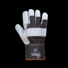 Superior Glove 76GBQ-L - LEATHER WITH PALM PATCHES