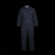 Superior Glove FR240CON-54X32 - NAVY FR 7OZ COVERALLS