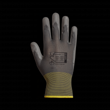 Superior Glove S13GPU-8 - LOW LINT NYLON + PU PALMS