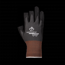 Superior Glove S13PNT3OF-10 - OPEN FINGER NYLON + NITRILE