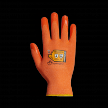 Superior Glove S18TAGOFN-9 - ORANGE HIVIZ ESD + CUT A4