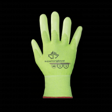 Superior Glove S21TXUGFN-12 - HIVIZ CUT A9 + FOAM NITRILE