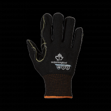 Superior Glove SBTAKLP-M - CUT A9 KNIT + LEATHER PALMS