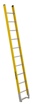 Louisville Ladder Corp 6110 - 10' Fiberglass Straight Ladder Type IAA 375 Load Capacity (lbs)