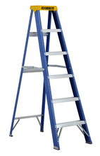 Louisville Ladder Corp 6306 - 6' Fiberglass Step Ladder Type I 250 Load Capacity (lbs)