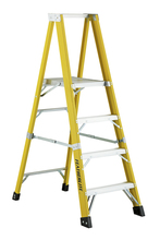 Louisville Ladder Corp 6505 - 5' Fiberglass Step Ladder Type IA 300 Load Capacity (lbs)