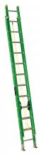 Louisville Ladder Corp FE0624 - 24' Fiberglass Extension Ladder, Type II, 225 lb Load Capacity