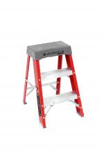 Louisville Ladder Corp FS1502 - 2' Fiberglass Step Stool, Type IA, 300 lb Load Capacity