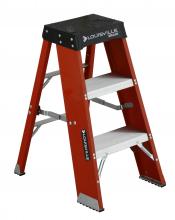 Louisville Ladder Corp FY8002 - 2' Fiberglass Step Stool, Type IAA, 375 lb Load Capacity