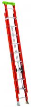Louisville Ladder Corp L-3022-20PT - 20' Fiberglass Extension Ladder, w/ProTop, Type IA, 300 lb Load Capacity