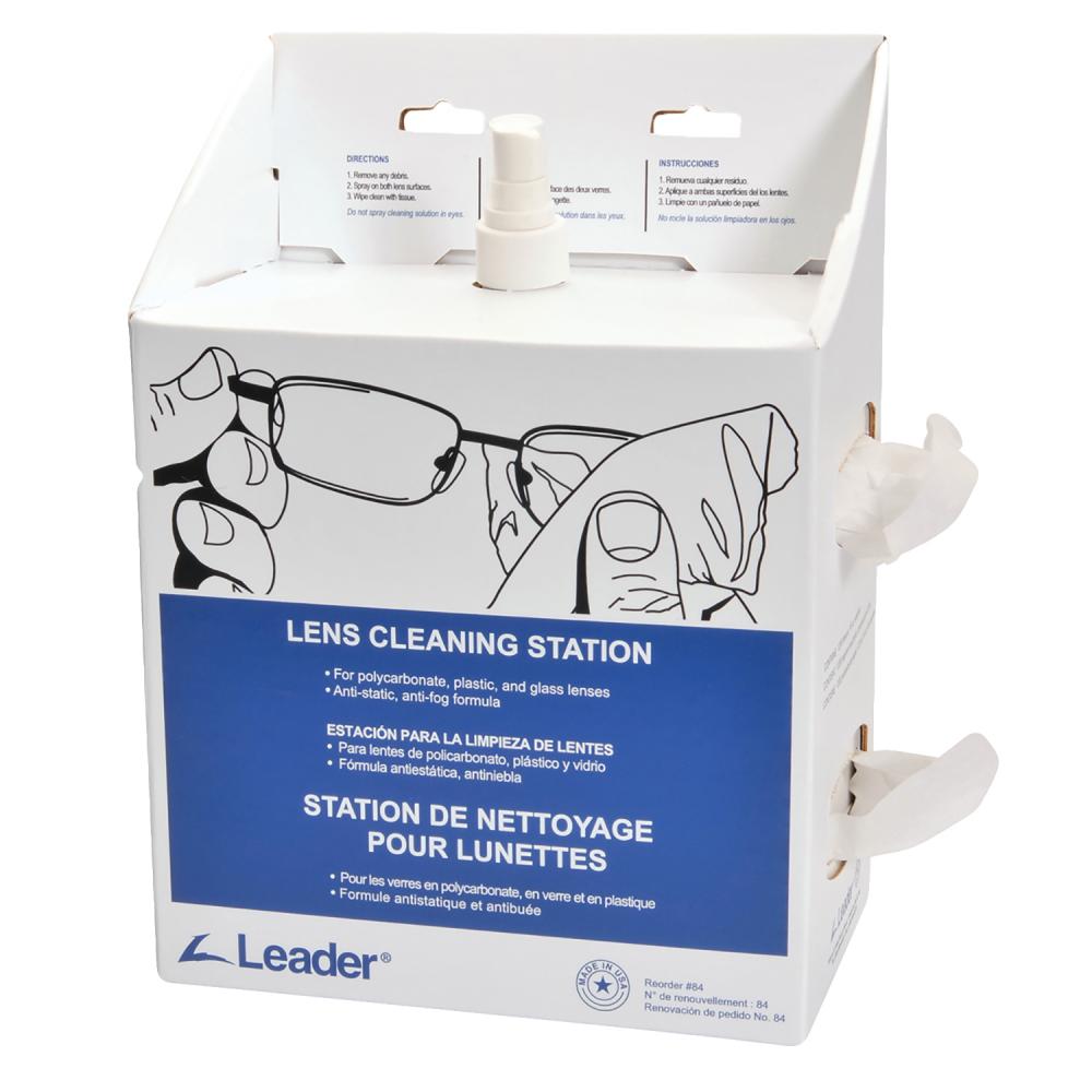 Large Maintenance Free lens cleaning station