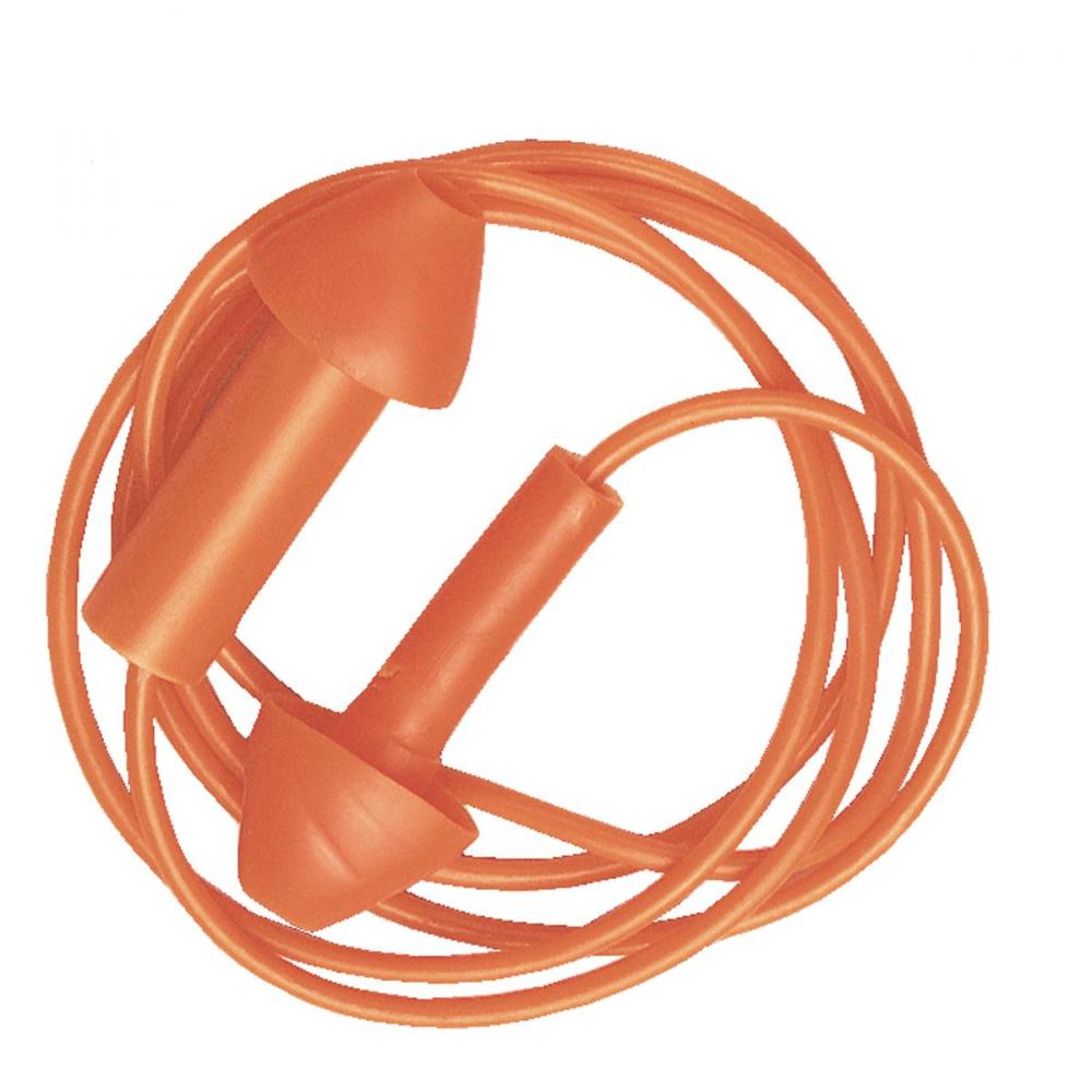 RD-1 Pre-Moulded Earplug Corded W/Case (50 pr/dispenser, 4 dispensers/case, 200 pr/case)