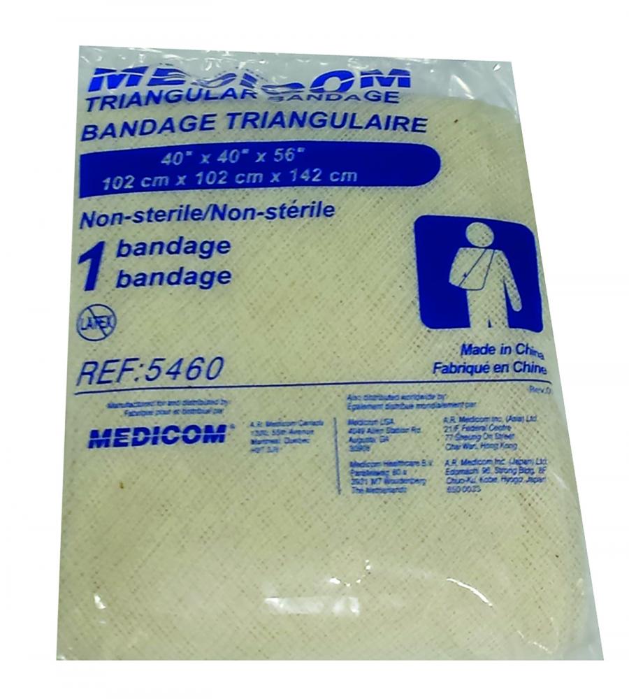 TRIANGULAR BANDAGE W/PINS