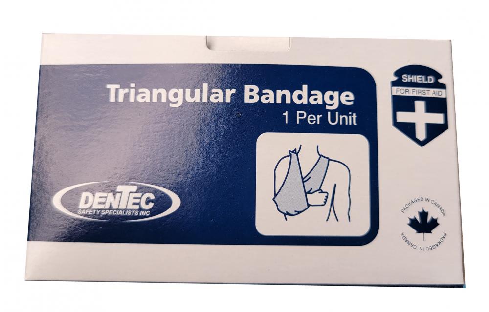 TRIANGULAR BANDAGE W/PINS