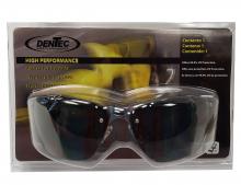 Dentec 12E96002CAM - MEIV Silver Metal frame, gray lens, CSA