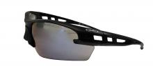 Dentec 12E98004 - Mango Black frame with rubber tips, blue mirror,CSA