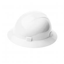 Dentec 14LFRC69771-WHT - Liberty Full Brim CSA Type 2, 4Pt. Ratchet Suspension, White