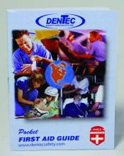 Dentec 80-4849-0 - FIRST AID POCKET GUIDE (SHIELD) Billingual