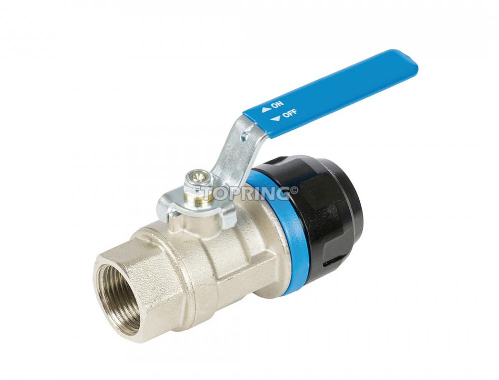 16 mm Aluminum Ball Valve 1/2 (F) NPT S08