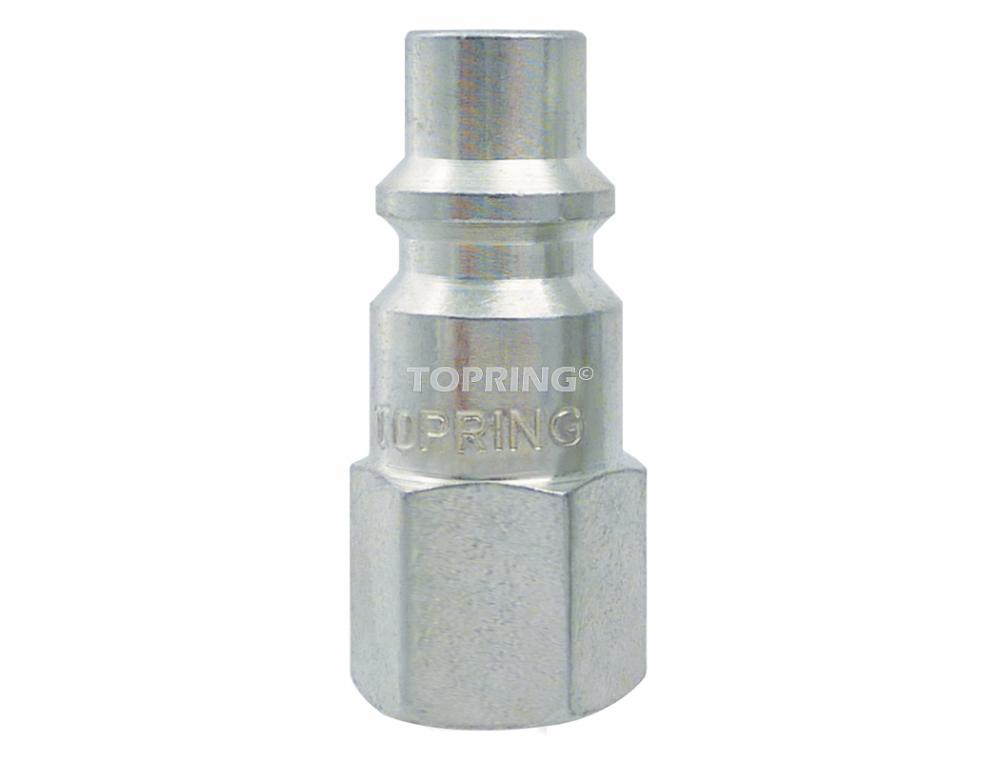 3/8 Industrial Steel Coupler Plug 1/2 (F) NPT (5-Pack)