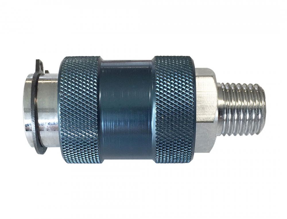 Aluminum Slide Valve 1/8 (F) NPT to 1/8 (M) NPT