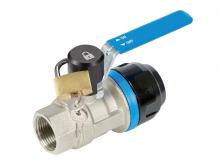 Topring 08.401.01 - 20 mm Aluminum Ball Valve With Locking Handle 1/2 (F) NPT S08